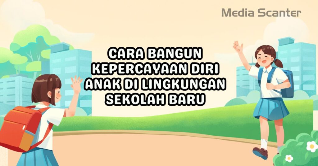 Cara Bangun Kepercayaan Diri Anak di Lingkungan Sekolah Baru