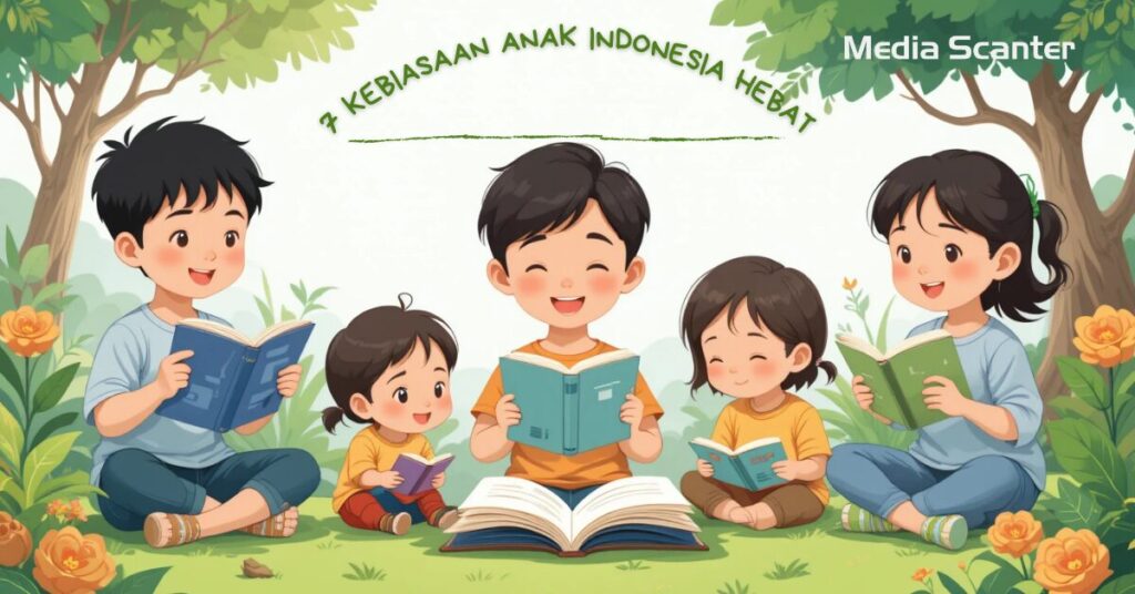 7 Kebiasaan Anak Indonesia Hebat