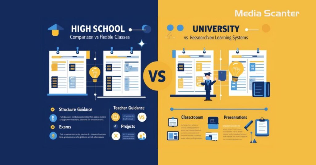 Perbedaan Sistem Belajar di SMA vs Perguruan Tinggi