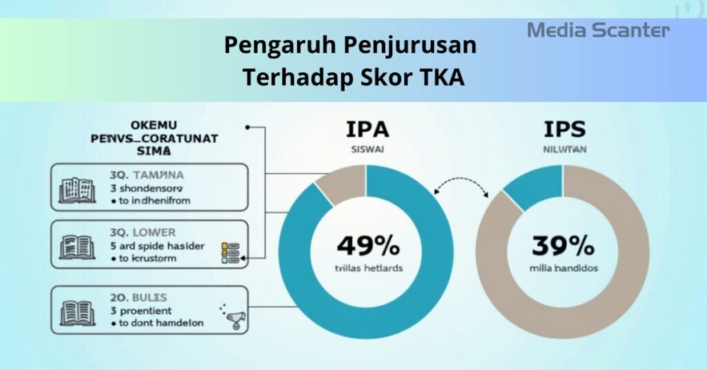 Pengaruh Penjurusan Terhadap Skor TKA