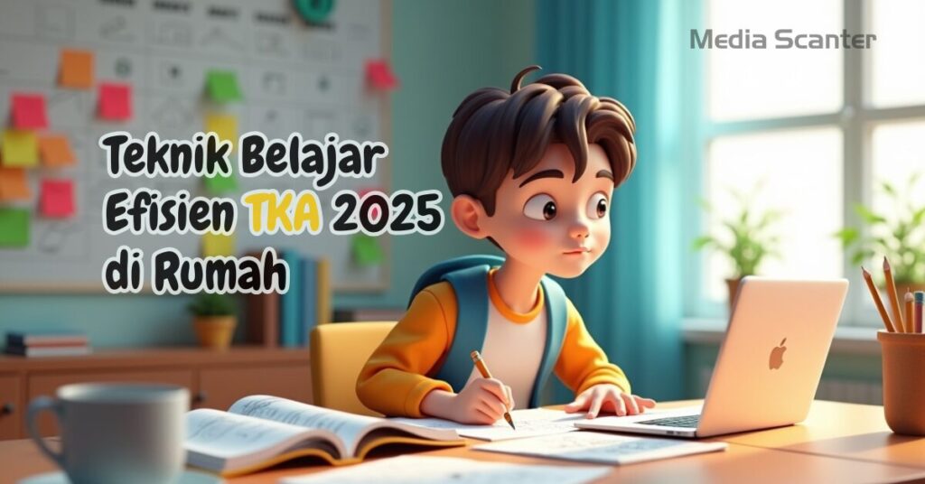Teknik Belajar Efisien TKA 2025 di Rumah