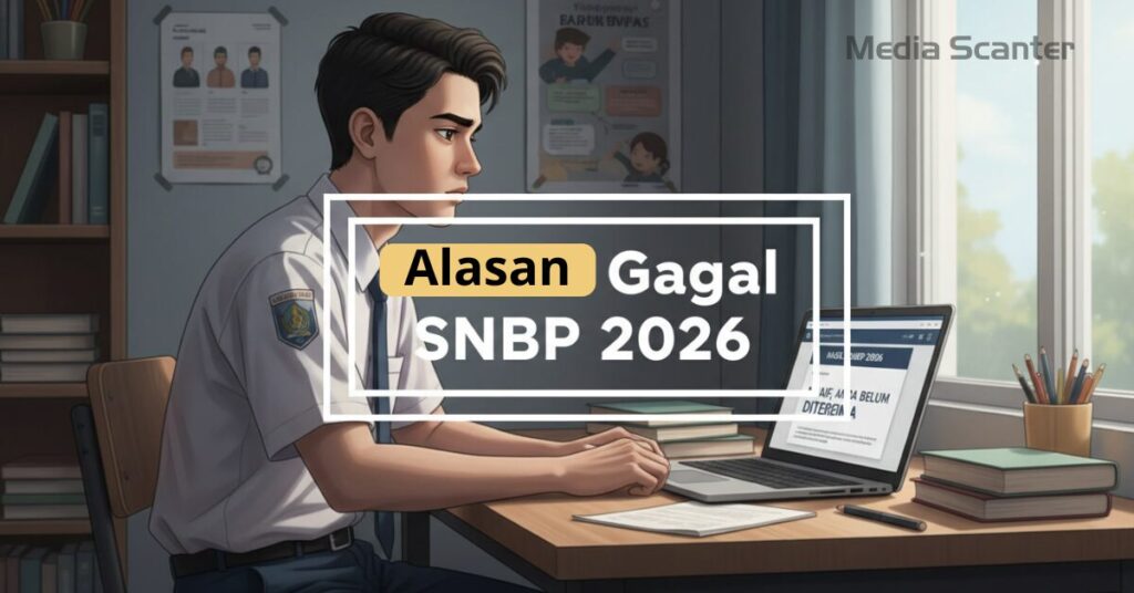 Alasan Gagal SNBP 2026