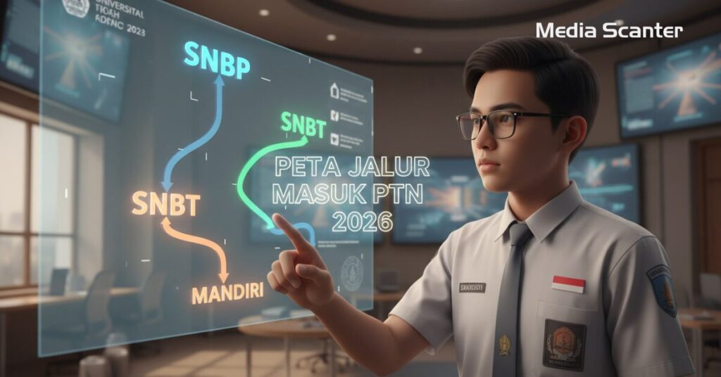 Peta Jalur Masuk PTN 2026