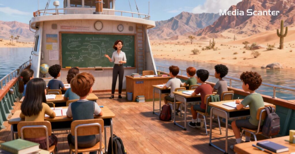 Ruang Kelas Paling Tidak Biasa untuk Belajar