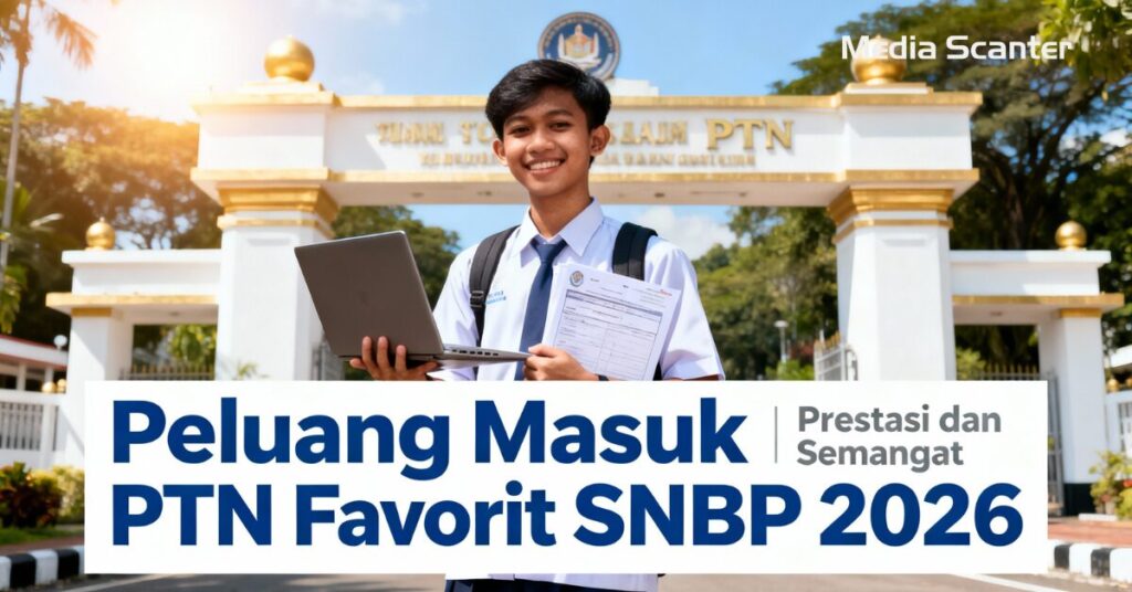SNBP 2026 Peluang Masuk PTN Favorit Impian Siswa