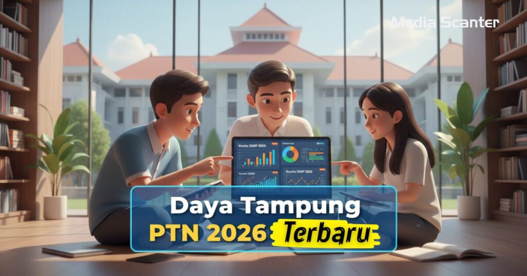 Daya Tampung PTN 2026 Terbaru
