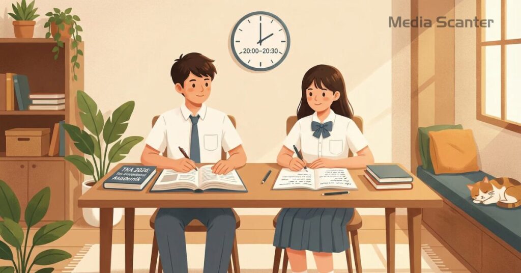 Teknik Belajar Efektif TKA 2026 Tanpa Belajar Berlebihan