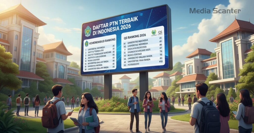 Daftar PTN Terbaik di Indonesia 2026