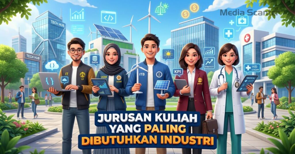 Jurusan Kuliah yang Paling Dibutuhkan Industri