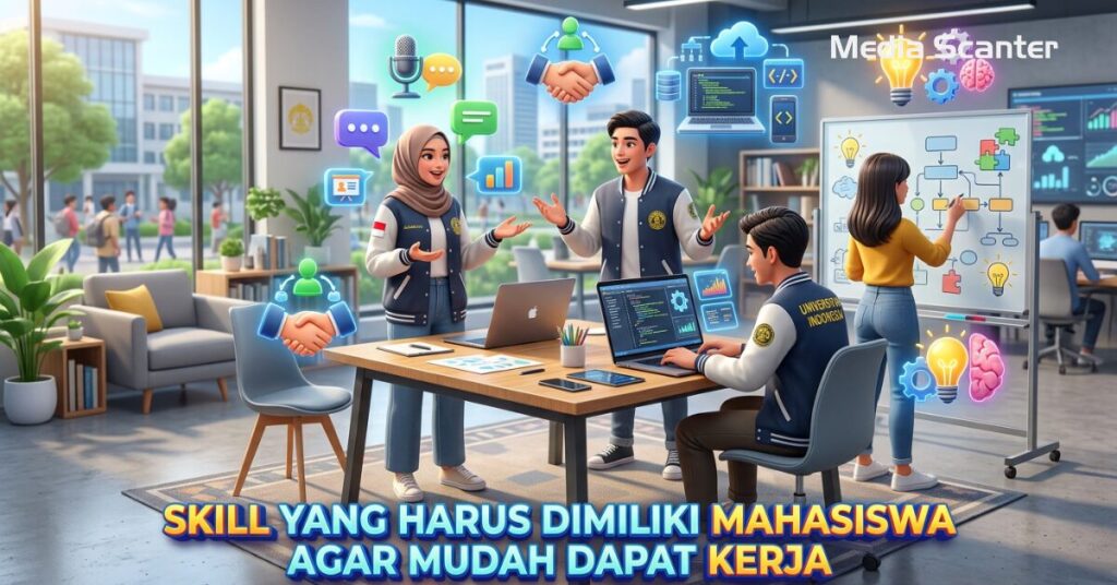 Skill yang Harus Dimiliki Mahasiswa Agar Mudah Dapat Kerja di 2026