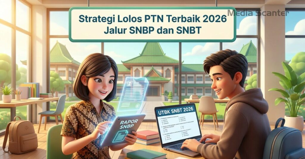 Strategi Lolos PTN Terbaik 2026 Jalur SNBP dan SNBT