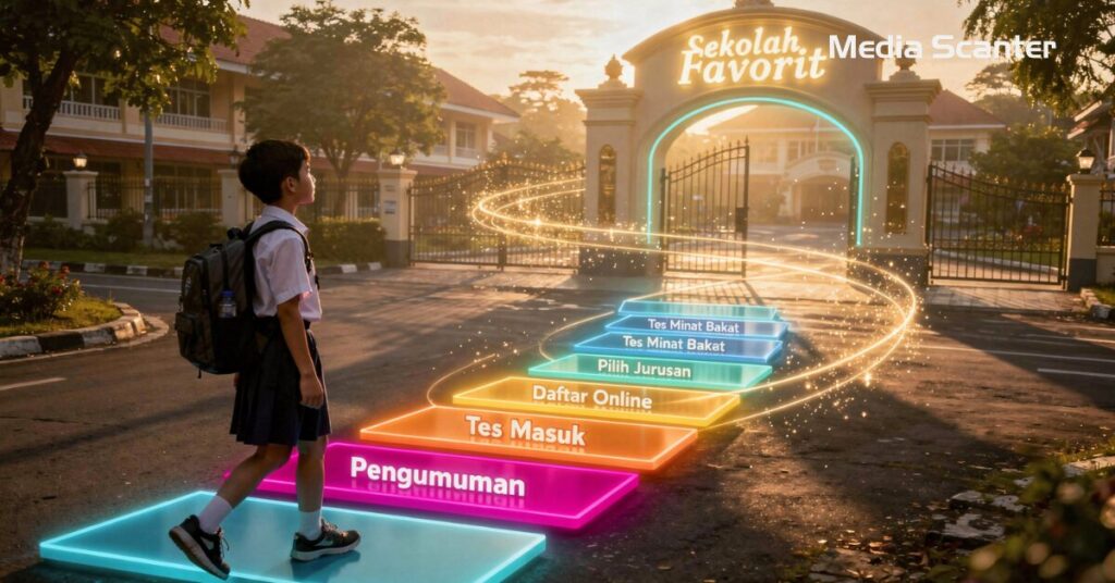 Infografis Lengkap Pra-SPMB 2026 untuk Persiapan Masuk Sekolah Favorit