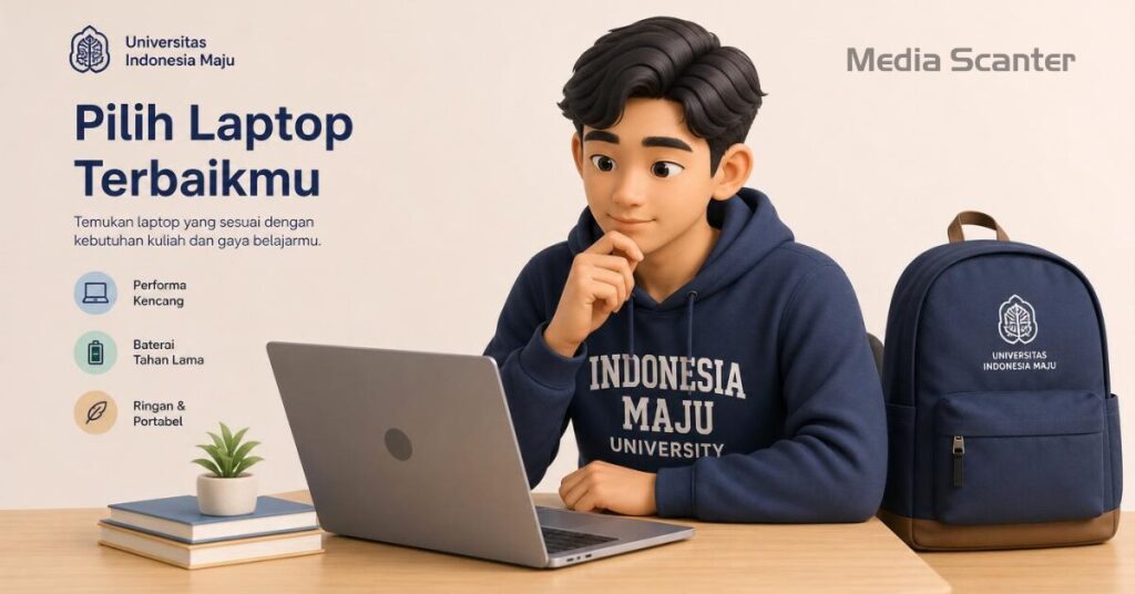 Cara Memilih Laptop Kuliah Sesuai Jurusan dan Kebutuhan Tahun 2026