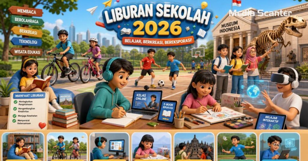 Ide Kegiatan Libur Sekolah 2026 yang Bermanfaat untuk Anak dan Remaja
