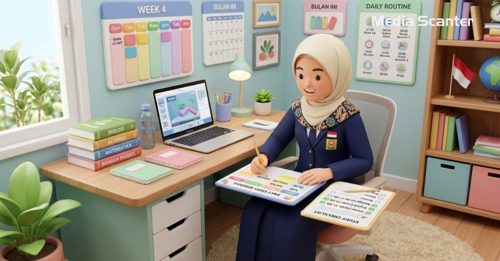 Manfaat Memiliki Jadwal Belajar Harian