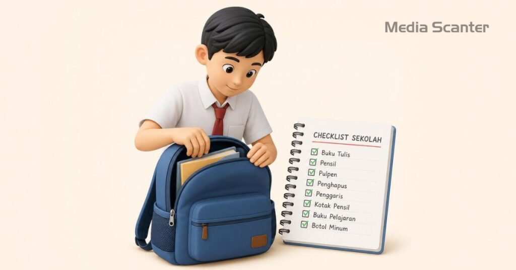 Barang Sekolah yang Perlu Dicek Sebelum Hari Pertama Masuk Kelas