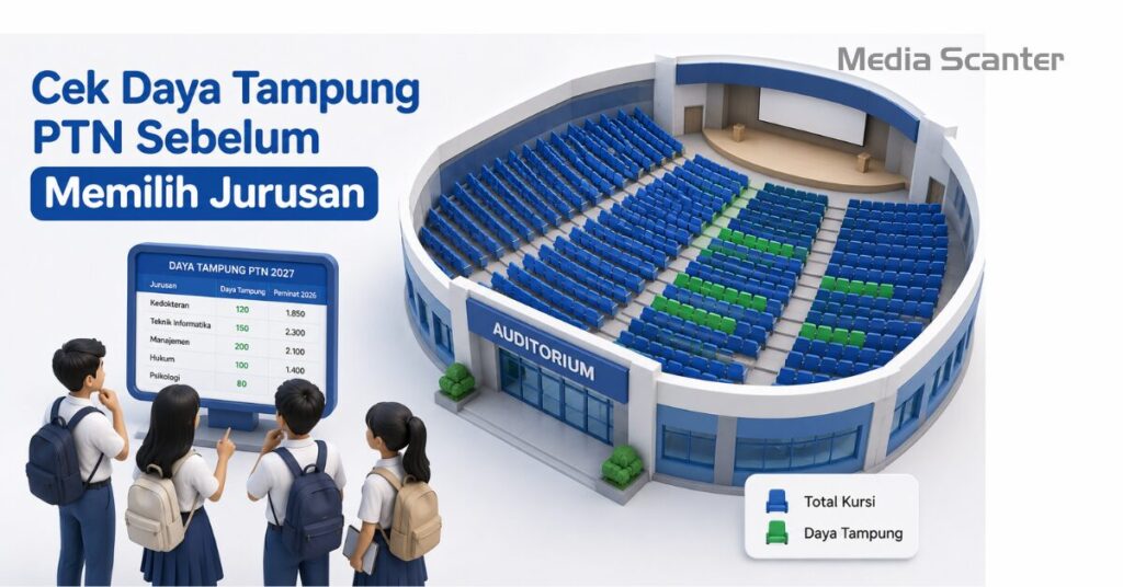 Cara Melihat Daya Tampung PTN 2027
