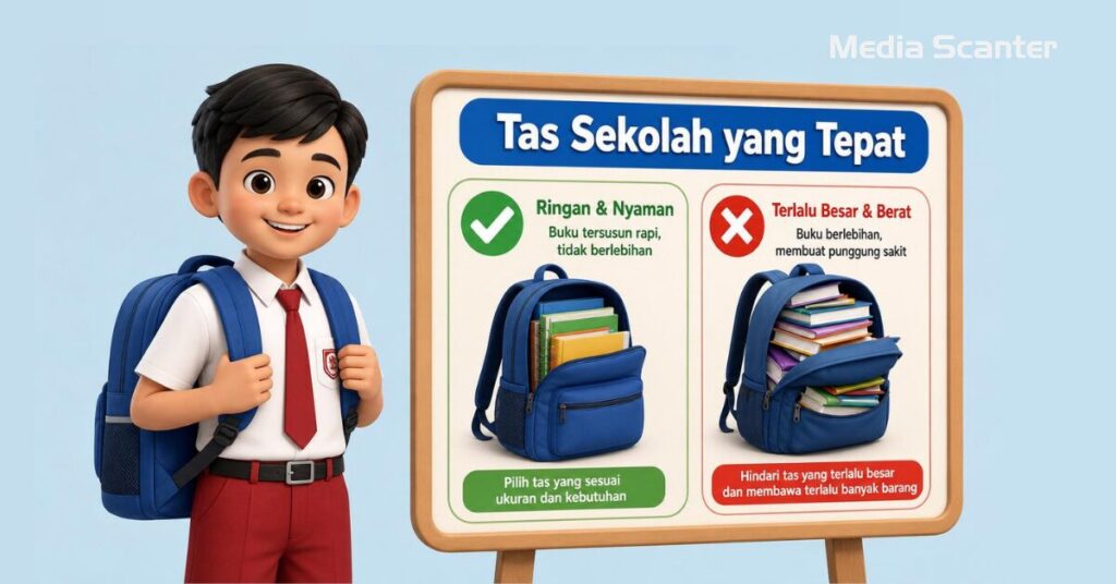 Cara Memilih Tas Sekolah yang Nyaman dan Aman untuk Anak