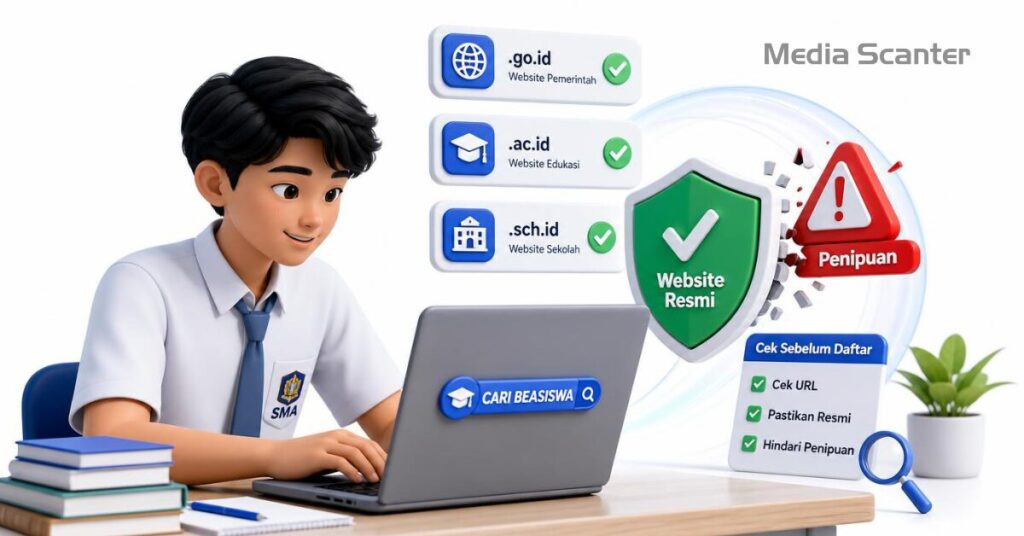 Cara Mencari Informasi Beasiswa Resmi dan Menghindari Penipuan