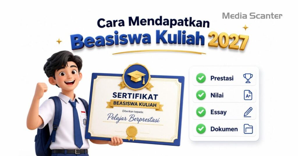 Cara Mendapatkan Beasiswa Kuliah 2027 untuk Mahasiswa Baru