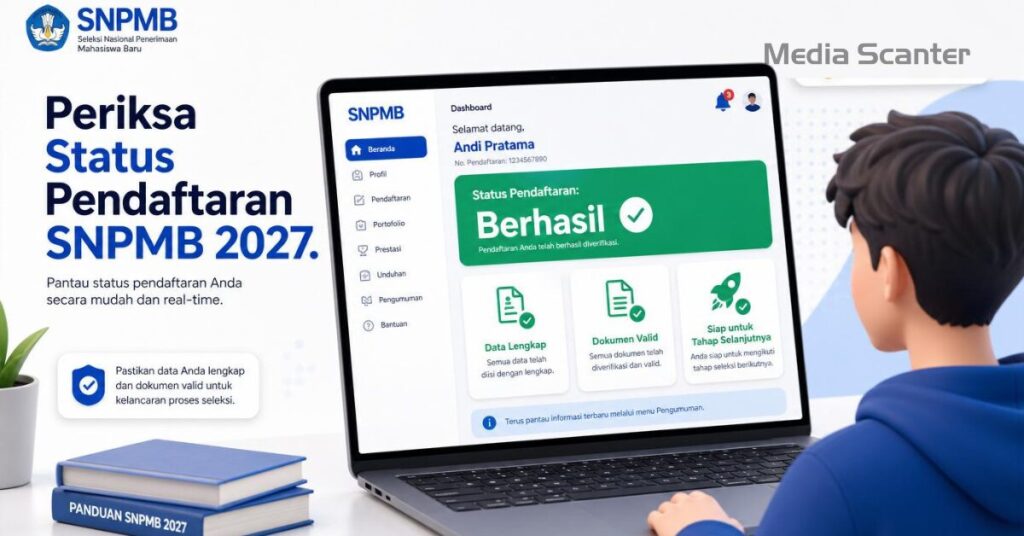 Cara Mengecek Status Pendaftaran SNPMB 2027