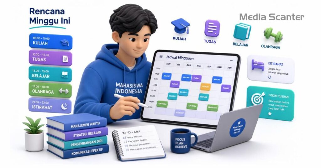 Cara Menyusun Jadwal Kuliah