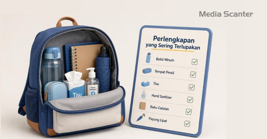 Daftar Perlengkapan Sekolah yang Sering Terlupakan