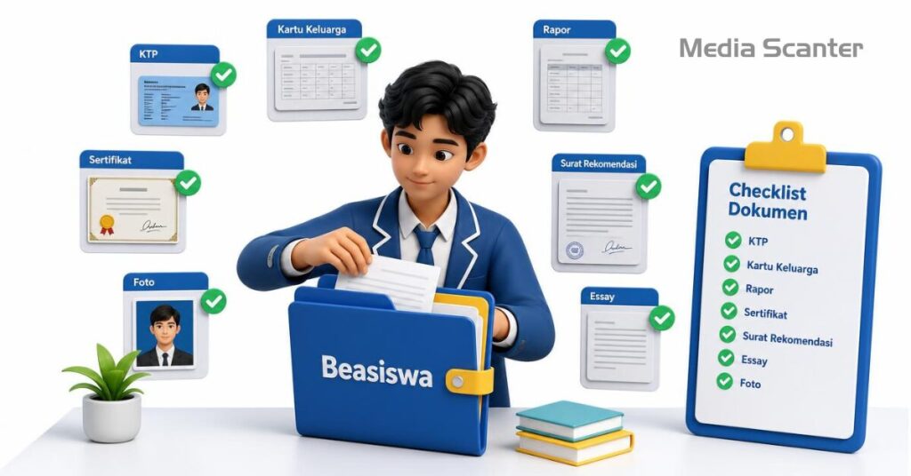 Dokumen yang Harus Disiapkan untuk Daftar Beasiswa