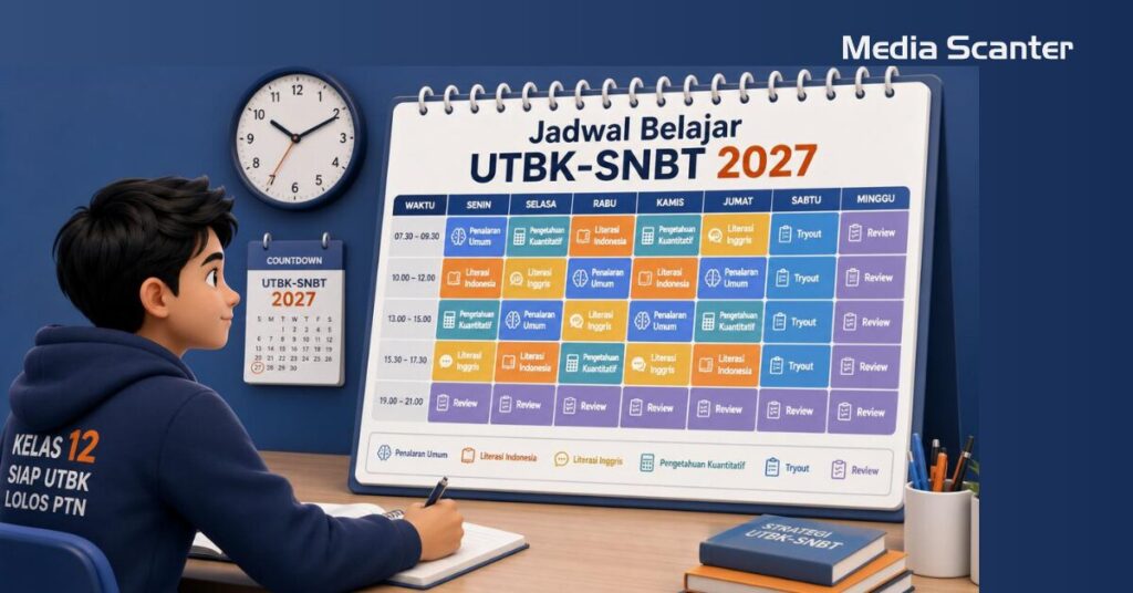 Jadwal Belajar UTBK-SNBT 2027