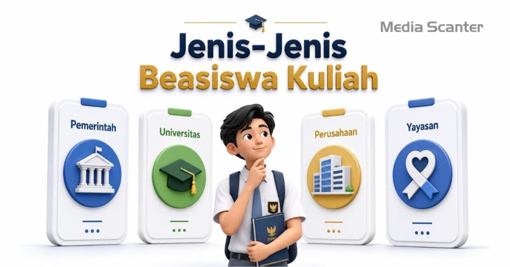 Jenis-Jenis Beasiswa Kuliah di Indonesia