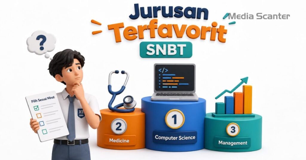 Jurusan Kuliah dengan Peminat Terbanyak di SNBT