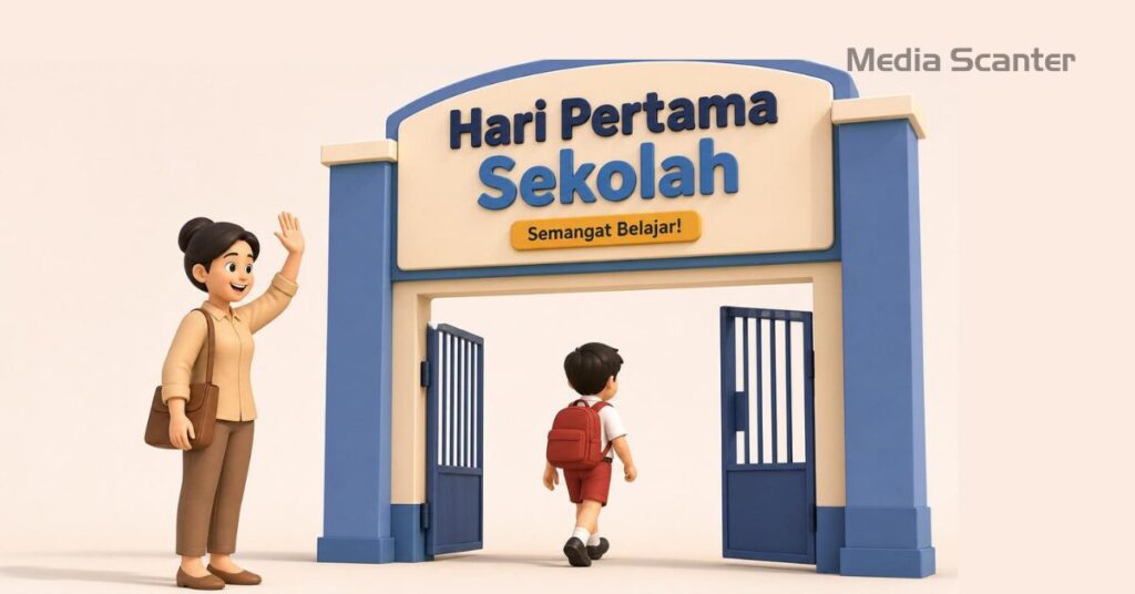 Kesalahan Orang Tua Saat Mengantar Anak di Hari Pertama Sekolah