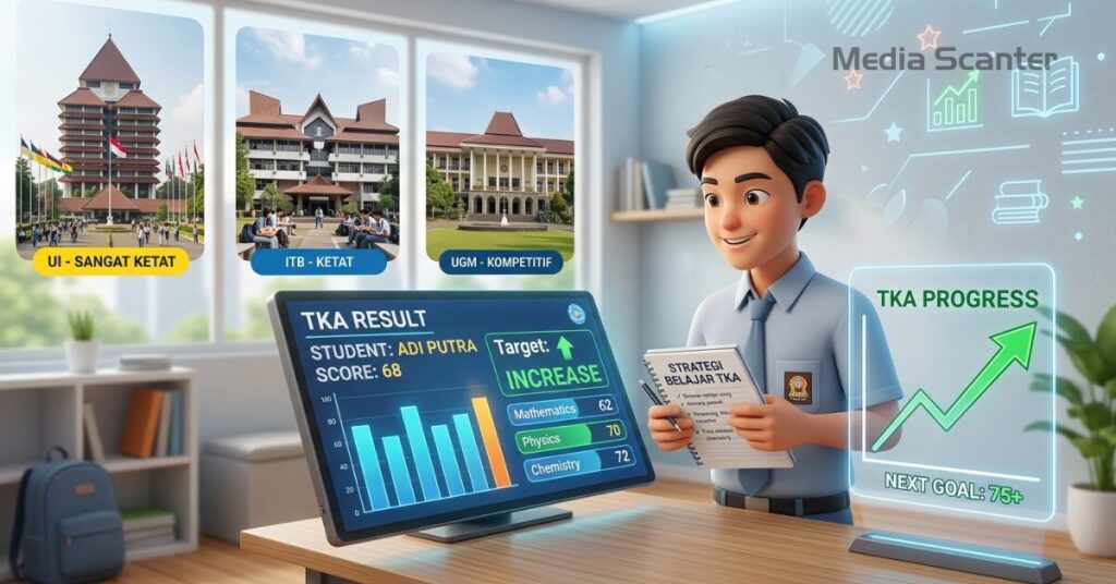 Berapa Nilai TKA yang Bagus untuk Masuk PTN 2027