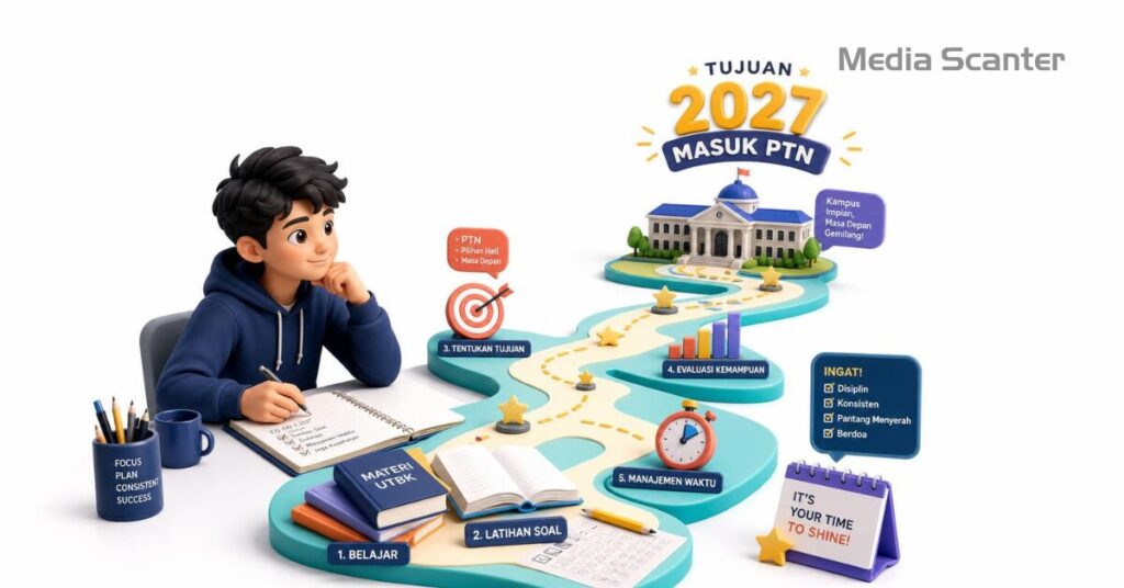 Persiapan Masuk PTN 2027 untuk Siswa Kelas 12