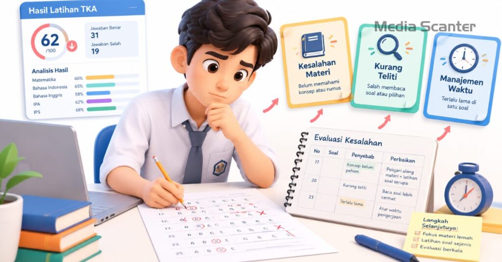 Apa yang Bisa Dilakukan Siswa Jika Hasil Latihan TKA Belum Memuaskan