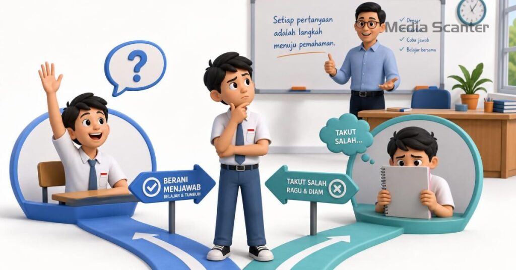 Apa yang Terjadi Ketika Siswa Terlalu Takut Salah