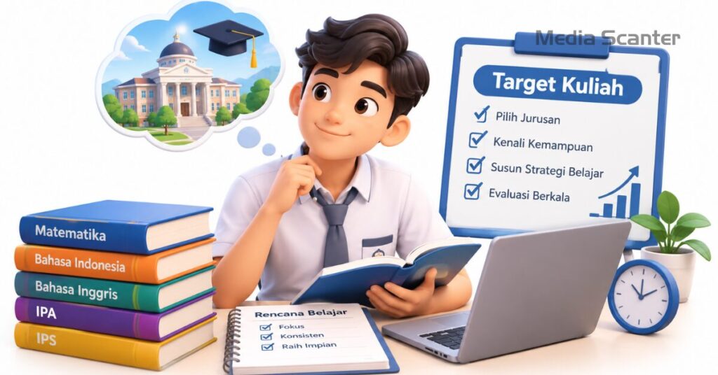 Kenapa Siswa Perlu Menyesuaikan Strategi Belajar dengan Target Kuliah