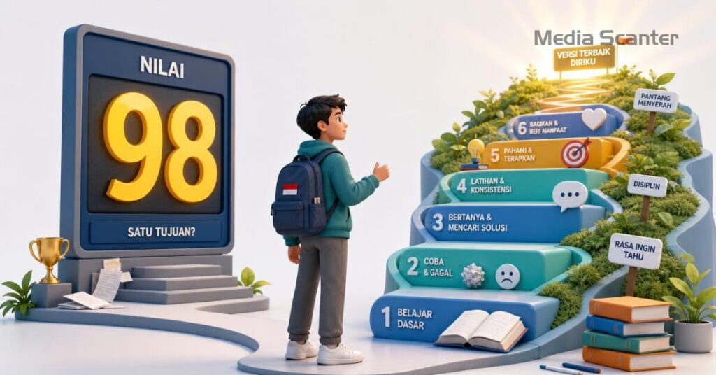 Mengapa Target Nilai Tinggi Kadang Justru Membuat Siswa Sulit Berkembang